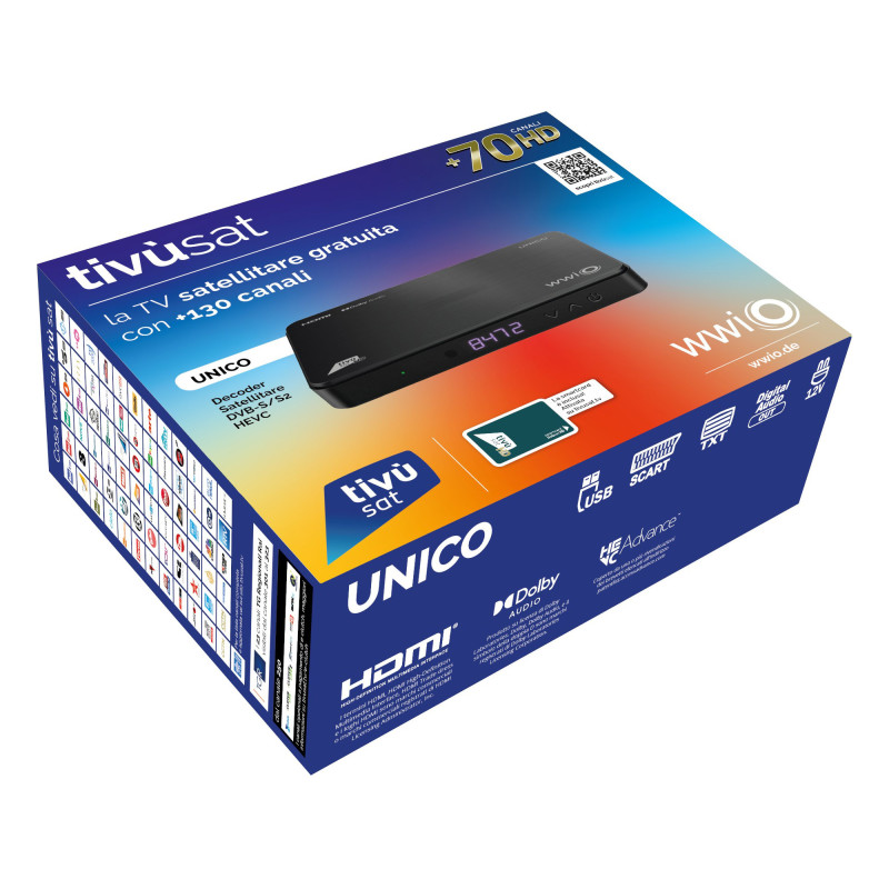 Decoder Satellitare tivùsat HD Classic Edition